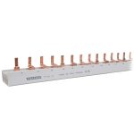 TRACON TFSS-4 Soroló sín - csapos kivitelű max.63A, 230/400VAC, 4P, 56modul, 1m