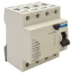 TRACON TFV4-25030 Áram-védőkapcsoló, 4 pólusú 25A, 30mA, 6kA, AC