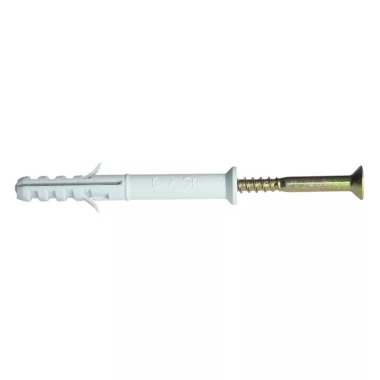 TRACON THC10115 Hosszított tipli+csavar, szürke M10×115mm, PA6.6