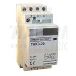   TRACON THK2-40 Installációs kontaktor 230V, 50Hz, 2P, 2×NO, 40/15A, 8,4/2,4kW, 230V AC