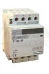 TRACON THK4-63 Installációs kontaktor 230/400V, 50Hz, 4P, 4×NO, 63/25A, 13/3,8kW, 230V AC