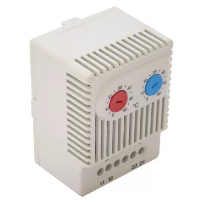   TRACON THMS-11 Termosztát (Hőmérséklet szabályozók) univerzális 1×NO+1×NC, 10A, 250V AC