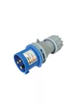 TRACON TICS-013H Ipari csatlakozó dugó, külső tömítőszelencével 16A, 250V, 2P+E, 6h, IP44 TRACON TICS-013H Ipari csatlakozó dugó, külső tömítőszelencével 16A, 250V, 2P+E, 6h, IP44