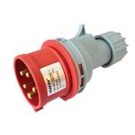   TRACON TICS-015H Ipari csatlakozó dugó, külső tömítőszelencével 16A, 400V, 3P+N+E, 6h, IP44