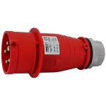 TRACON TICS-015PF Fázisfordítós ipari csatlakozó dugó külső tömszelencével 16A, 400V, 3P+N