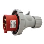   TRACON TICS-0252H Ipari csatlakozó dugó, fokozott védelemmel 32A, 400V, 3P+N+E, 6h, IP67