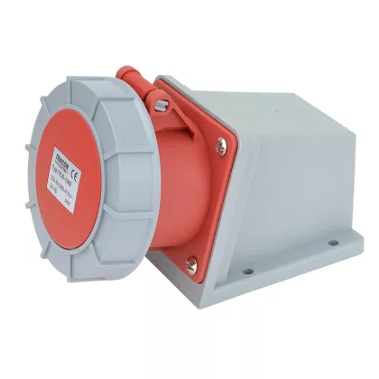  TRACON TICS-1242 Felületre szerelhető ipari csatlakozóaljzat 32A, 400V, 3P+E, 6h, IP67