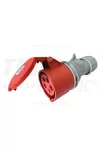 TRACON TICS-215P Ipari csatlakozó aljzat,külső tömítőszelencével 16A, 400V, 3P+N+E, IP44 TRACON TICS-215P Ipari csatlakozó aljzat,külső tömítőszelencével 16A, 400V, 3P+N+E, IP44