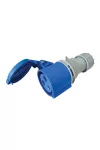TRACON TICS-223H Ipari csatlakozóaljzat, külső tömítőszelencével 32A, 230V, 2P+E, 6h, IP44 TRACON TICS-223H Ipari csatlakozóaljzat, külső tömítőszelencével 32A, 230V, 2P+E, 6h, IP44