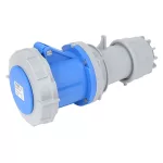   TRACON TICS-233 Ipari csatlakozóaljzat, fokozott védelemmel 63A, 250V, 2P+E, 6h, IP67