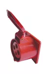 TRACON TICS-424 Beépíthető egyenes ipari csatlakozóaljzat 32A, 400V, 3P+E, 6h, IP44 TRACON TICS-424 Beépíthető egyenes ipari csatlakozóaljzat 32A, 400V, 3P+E, 6h, IP44