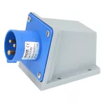   TRACON TICS-513 Felületre szerelhető ipari csatlakozó dugó 16A, 250V, 2P+E, 6h, IP44