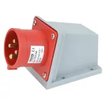   TRACON TICS-524 Felületre szerelhető ipari csatlakozó dugó 32A, 400V, 3P+E, 6h, IP44