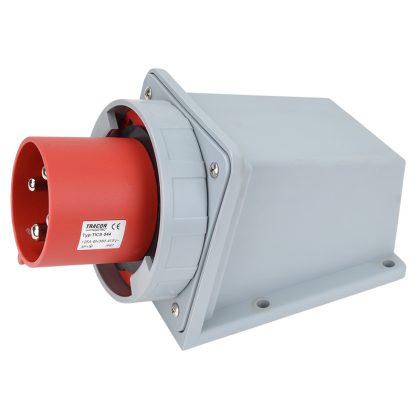 TRACON TICS-544 Felületre szerelhető ipari csatlakozó dugó 125A, 400V, 3P+E, 6h, IP67