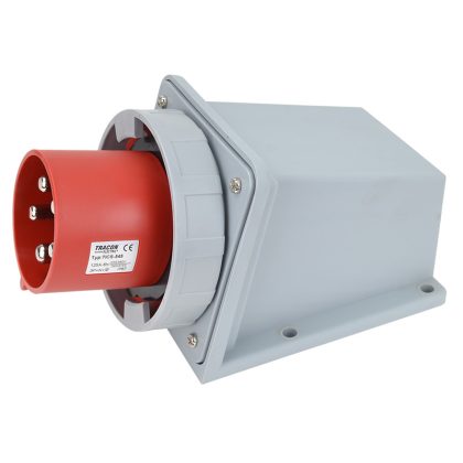   TRACON TICS-545 Felületre szerelhető ipari csatlakozó dugó 125A, 400V, 3P+N+E, 6h, IP67