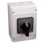   TRACON TK-126/4T65 Tokozott kézikapcsoló, BE-KI 400V, 50Hz, 125A, 4P, 30kW, 88×88mm, 60°, IP65