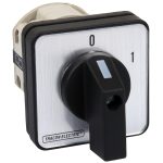   TRACON TK-256/3 Kézikapcsoló, BE-KI 400V, 50Hz, 25A, 3P, 7,5kW, 48×48mm, 60°