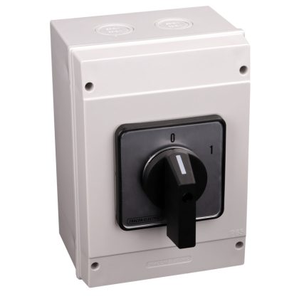 TRACON TKM-12/QT65 Tokozott közvetlen motorkapcsoló, BE-KI 400V, 50Hz, 125A, 30kW, 88×88mm