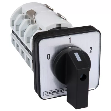 TRACON TKM-16/D Dahlander motorkapcsoló 400V, 50Hz, 160A, 37kW, 88×88mm