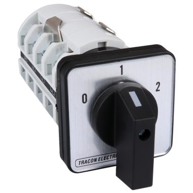 TRACON TKM-63/D Dahlander motorkapcsoló 400V, 50Hz, 63A, 18,5kW, 64×64mm