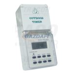   TRACON TKO-DHEV Dugaszolható elektronikus kapcsolóóra, heti 230V, 16A ,IP44