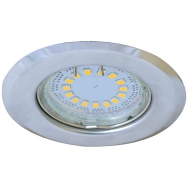 TRACON TLC-2C Recessed luminaire for spot light sources, chrome max.50W, MR16, D = 82mm, EEI = A ++ - E