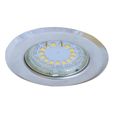 TRACON TLC-2C Recessed luminaire for spot light sources, chrome max.50W, MR16, D = 82mm, EEI = A ++ - E