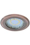 TRACON TLC-2MR Recessed luminaire for spot light sources, matt copper max.50W, MR16, D = 82mm, EEI = A ++ - E