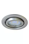 TRACON TLC-6MC Beépíthető lámpatest spot fényforrásokhoz, matt króm max.50W, MR16, D=97mm, 30°