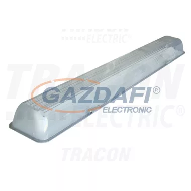 TRACON TLFV-B-218 Polikarbonát búra 2×18W-os TLFV lámpatestekhez