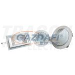   TRACON TLH-150 Beépíthető halogén lámpatest, kerek 250V AC, max.150W, R7s, 118mm