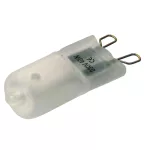   TRACON TLWI-G9-60-F Wolframszálashalogén izzó, 3 db/bliszter, tejfehér 230V, 50Hz, G9, 60W, 2700K, 2000h