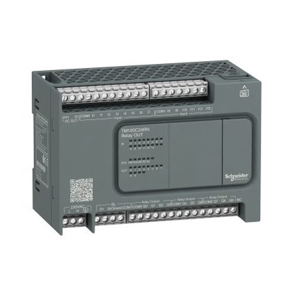   SCHNEIDER TM100C24RN Modicon M100 Easy PLC, 24 I/O, 1xRS485, 230VAC