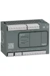 SCHNEIDER TM200C24U Modicon M200 Easy PLC, 24 I/O1xRS485, tranzisztoros kimenet (sink), 24 VDC