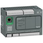   SCHNEIDER TM200CE24R Modicon M200 Easy PLC, 24 I/O1xRS485, 1xEthernet, relés kimenet, 230 VAC