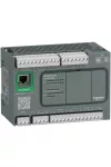 SCHNEIDER TM200CE24U Modicon M200 Easy PLC, 24 I/O1xRS485, 1xEthernet, tranzisztoros kimenet (sink), 24 VDC