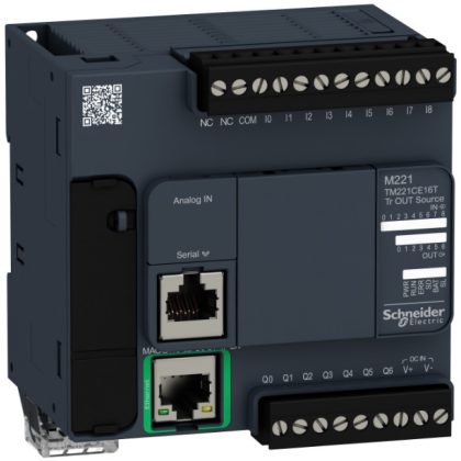   SCHNEIDER TM221CE16T M221 driver-16IO TR.SOURCE ETH. COMPATIBLE