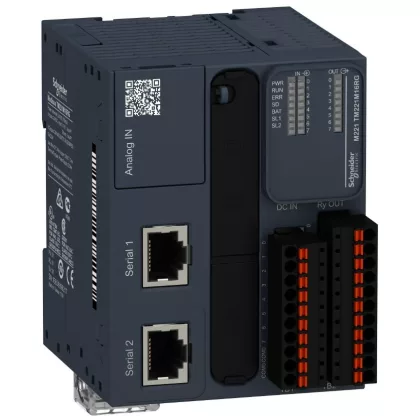 SCHNEIDER TM221M16RG M221 vez.-16IO Relé Rugós MOD.