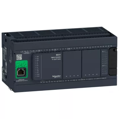 SCHNEIDER TM241CE40R M241 vez.-40IO Relé ETH.
