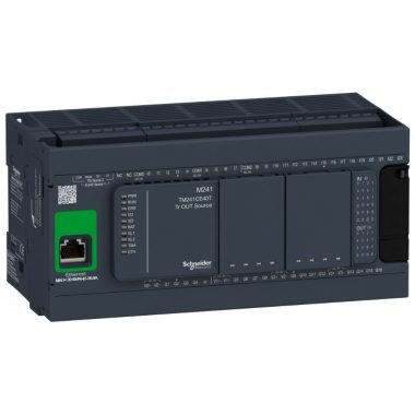 SCHNEIDER TM241CE40T M241 vez.-40IO TR.SOURCE ETH.