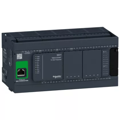SCHNEIDER TM241CE40T M241 vez.-40IO TR.SOURCE ETH.