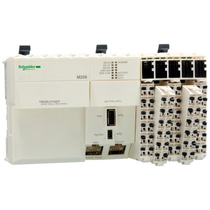   SCHNEIDER TM258LD42DT Logic controller, Modicon M258, compact base 42 I/O, 24 V DC