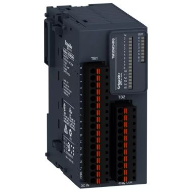 SCHNEIDER TM3DM24RG Bővítő modul TM3-24 IO relés Rugós