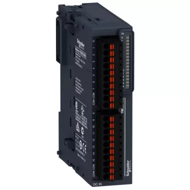 SCHNEIDER TM3DQ16RG Bővítő modul TM3-16 DO relés Rugós