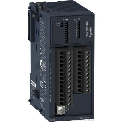   SCHNEIDER TM3XFHSC202 Modicon TM3 bővítő modul, nagysebességű számláló (HSC), 10I-8O, eseménykezelővel, M262 PLC-hez, rugós