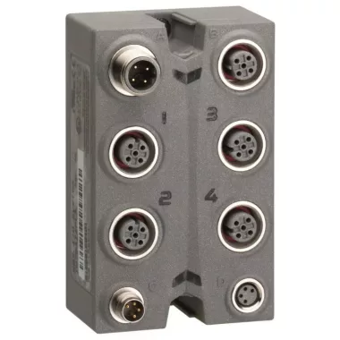 SCHNEIDER TM7BAO4CLA IP67 IO modul 4 AO/12 bits/0-20mA/M12