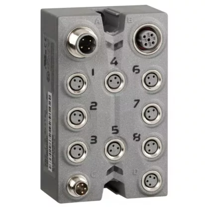 SCHNEIDER TM7BDI8B IP67 IO modul 8DI 24Vdc/M8