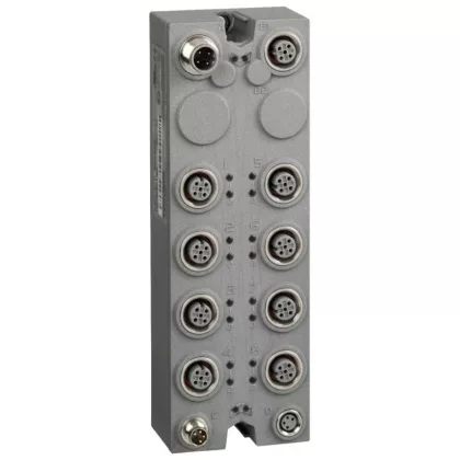 SCHNEIDER TM7BDM16A IP67 IO modul 16 DI/DO 24Vdc/0.5A/M12