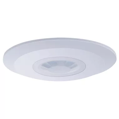 TRACON TMB-011L Mozgásérzékelő, mennyezetre, lapos, fehér 230V, 50Hz, 360°, 1-6m, 10s-15min, 3-2000lux, IP20