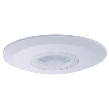 TRACON TMB-011L Mozgásérzékelő, mennyezetre, lapos, fehér 230V, 50Hz, 360°, 1-6m, 10s-15mi